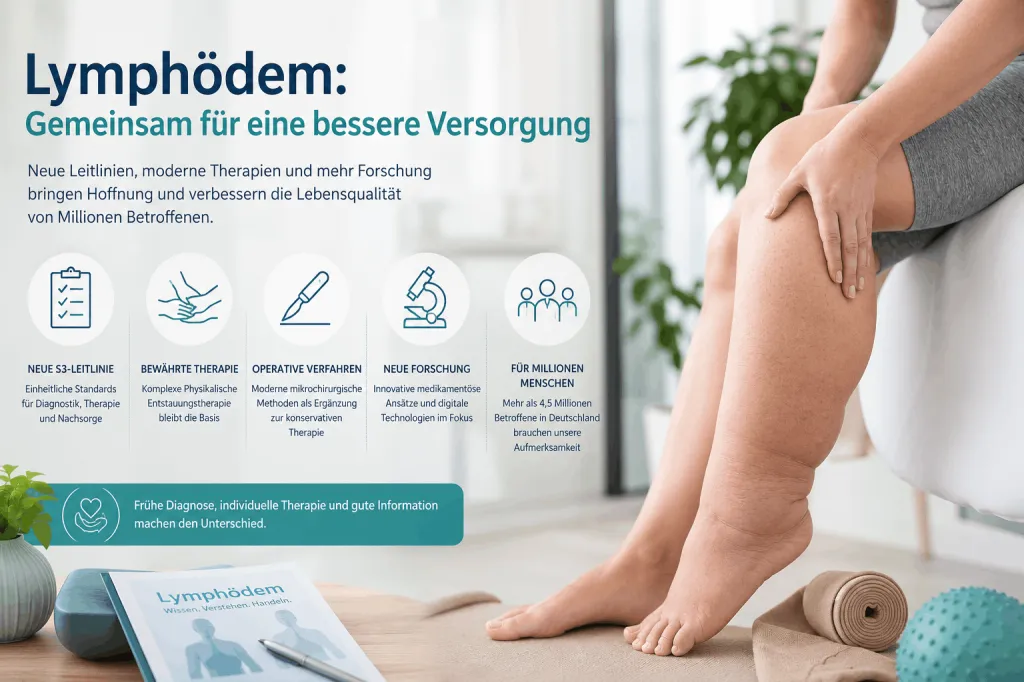 Neue S3-Leitlinie Lymphödem 2026
